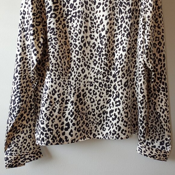 'MEL & LISA ESSENTIALS' Collarless Silk Blouse Size 8 Semi Fitted *Flawless - Picture 11 of 14